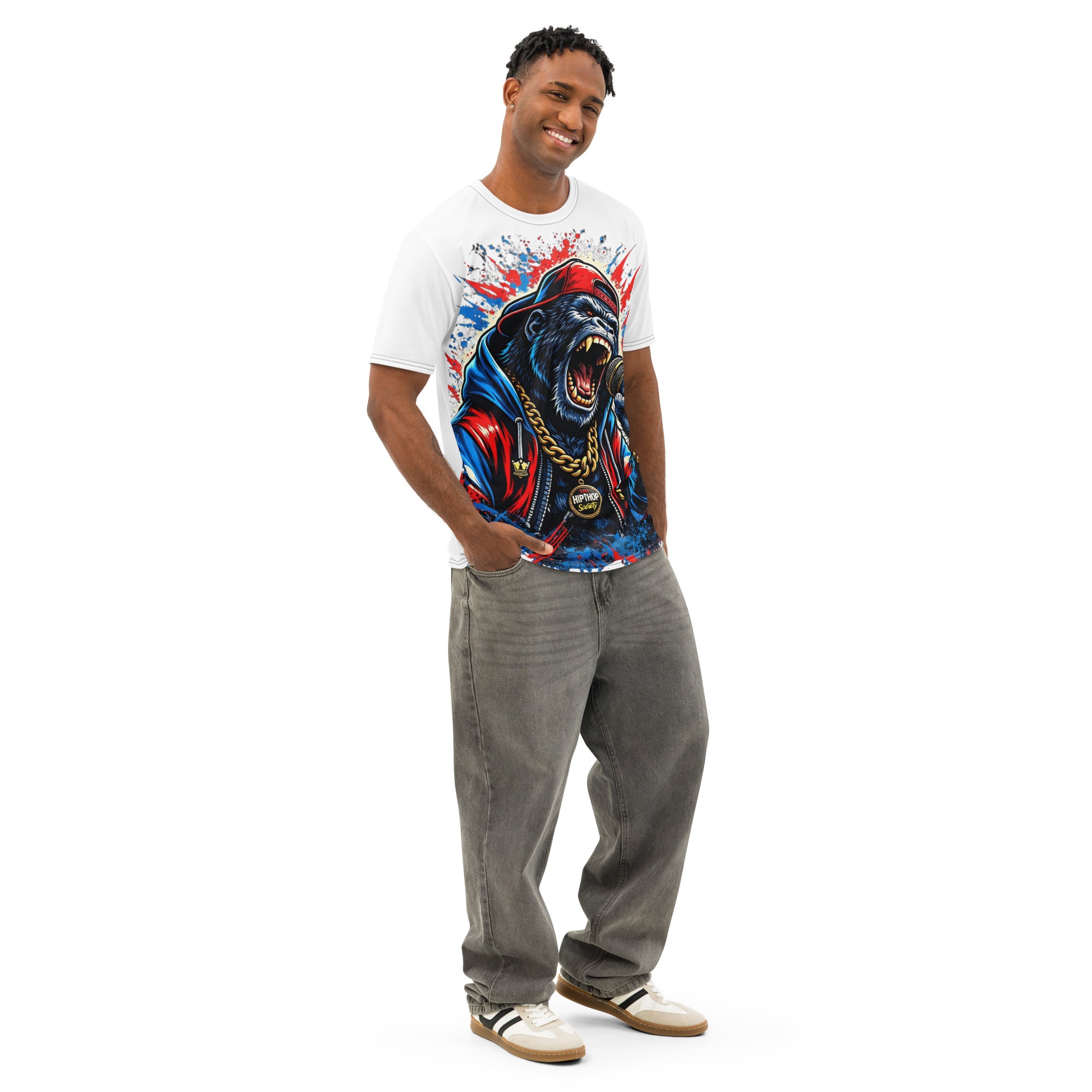 Beast Mode – All Over Print Crew Neck Tee | The Hip Hop Society